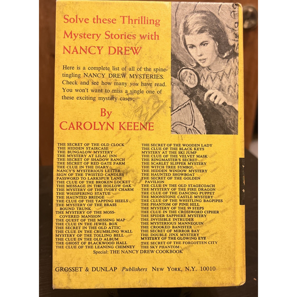 Vintage Nancy Drew Book 1970 The Mysterious Mannequin by Carolyn Keene - Picture 2 of 6